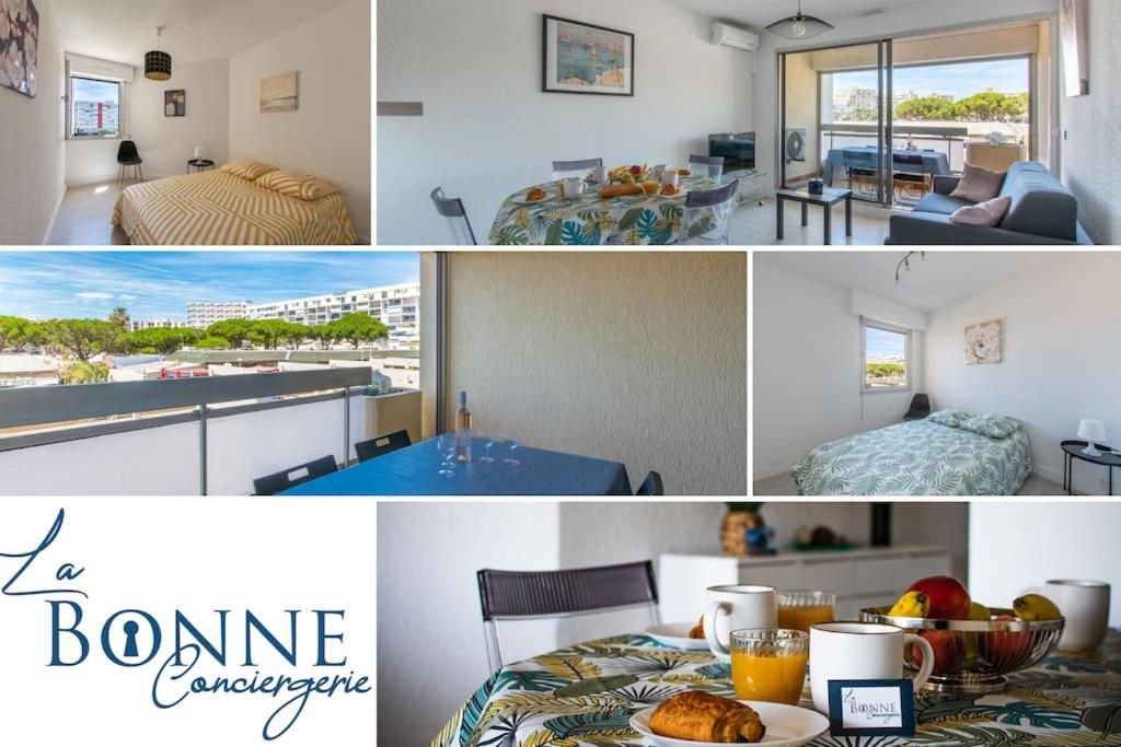 Le Nautilus Proche Plage Clim Parking Prive Wifi Proche Montpellier Carnon-Plage Eksteriør bilde